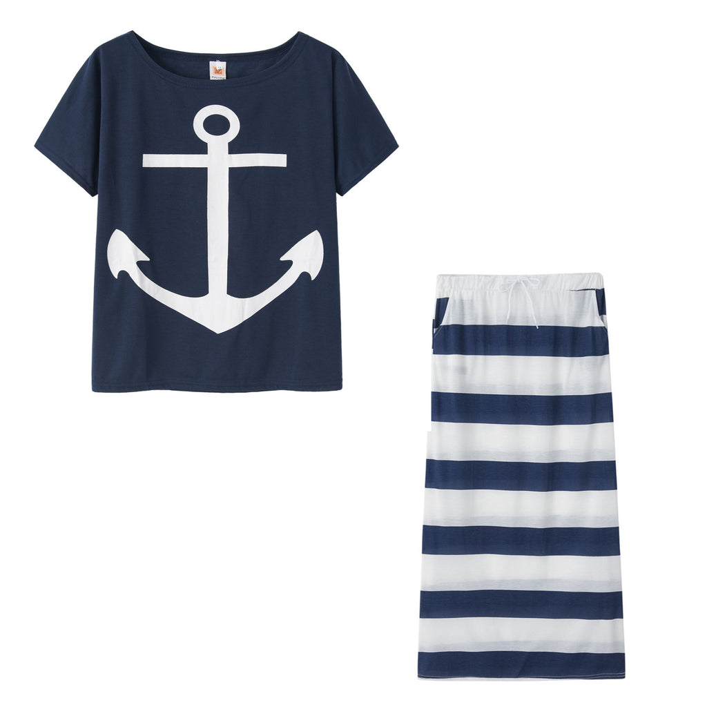 Navy Style Casual Suit for Women - Spring/Summer Collection