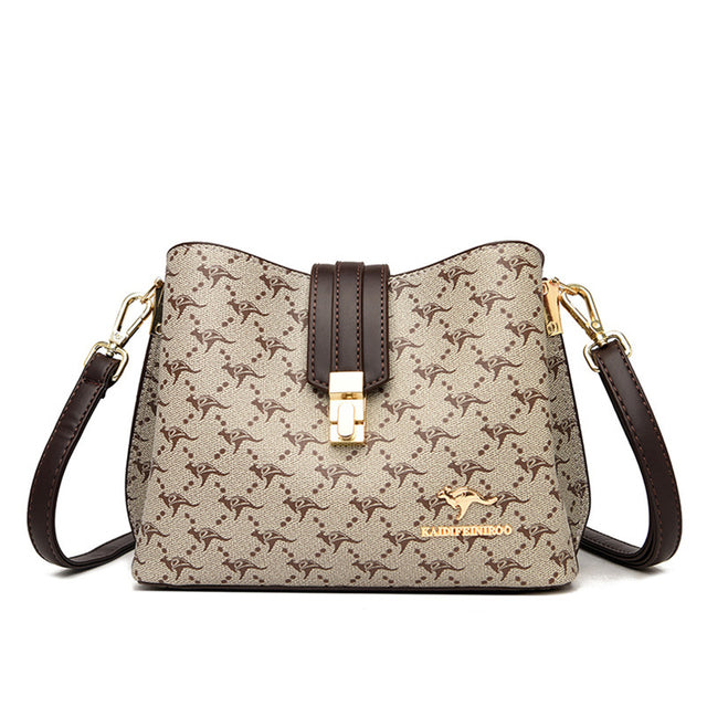 Evarisluxe Grand Capacité Cowhide Tote
