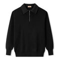 Men's Long Sleeve Polo Sweater