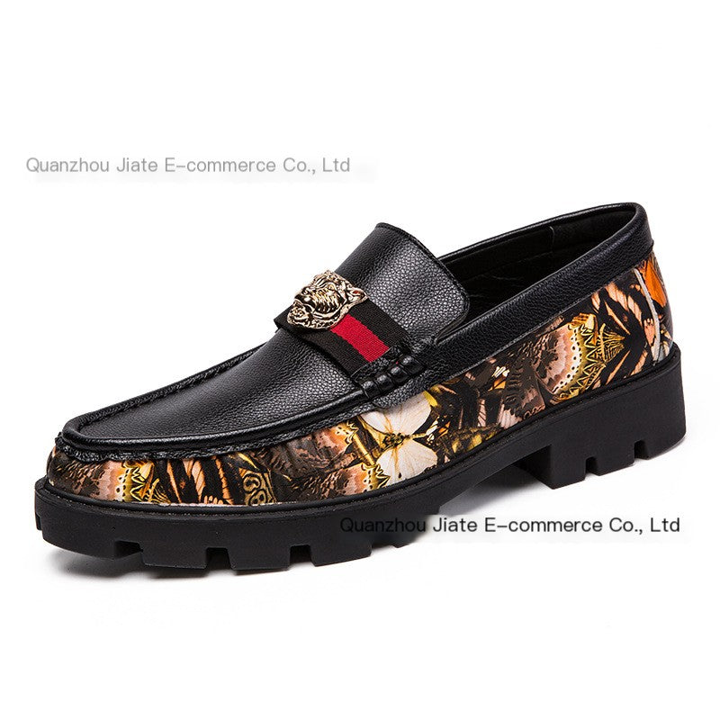 Men's Trendy Summer Leather Toe Layer Footwear