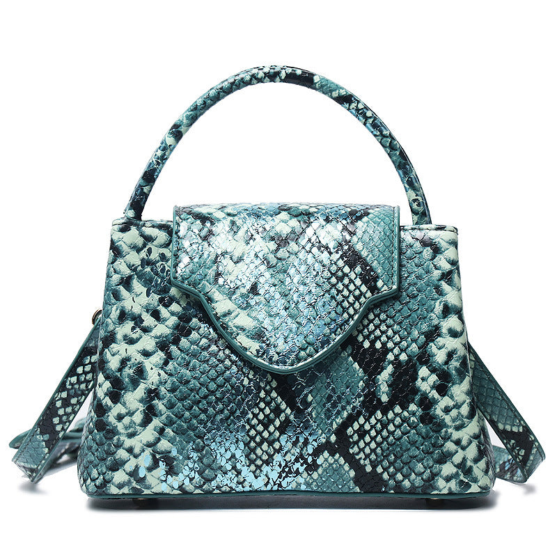 Evarisluxe Snake Skin Embossed Evening Handbag
