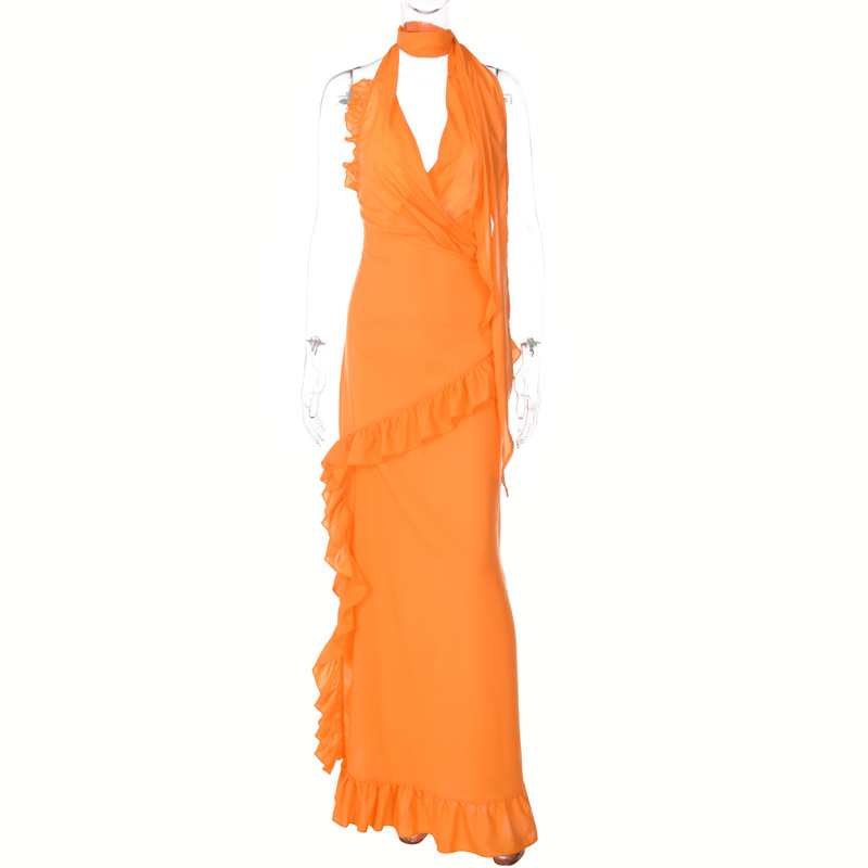 Pleated Midi Dress