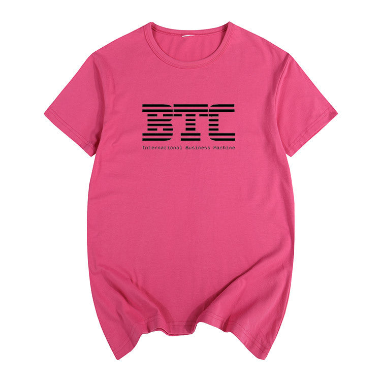 BTC Bitcoin Unisex Short Sleeve T-Shirt