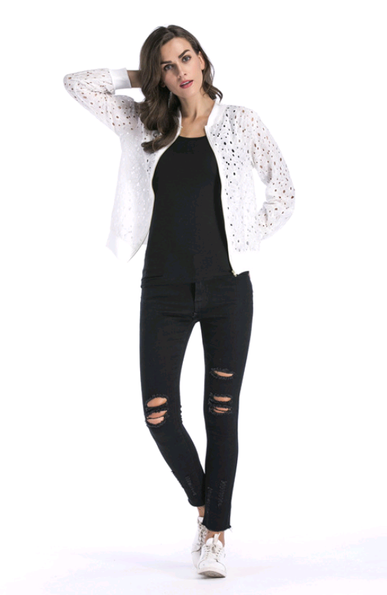 2020 Spring Summer Lace Hollow Out Cardigan for Women