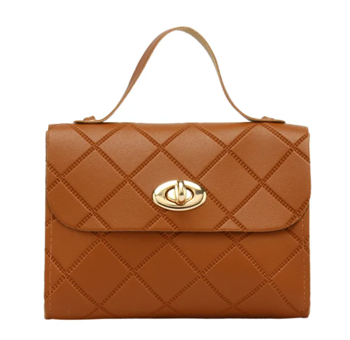 EvarisLuxe Losange Mini Quilted Bag