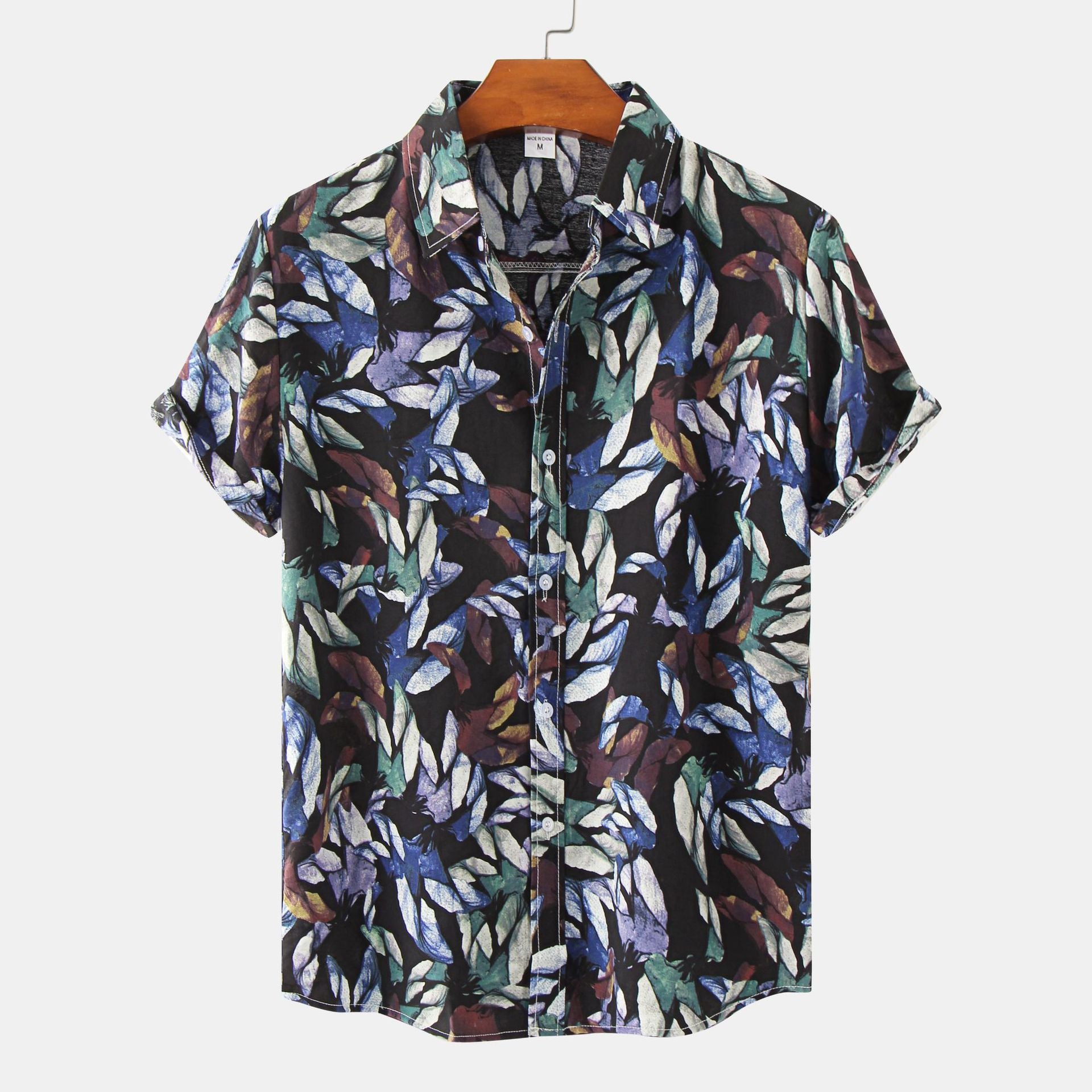 Men's Floral Short Sleeve Shirt - Summer 2023 Collection
