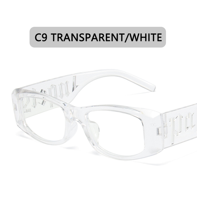 Vintage Square Frame Sunglasses for Women and Men