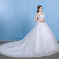 Evarisluxe Étoile Bridal Rhinestone Wedding Gown