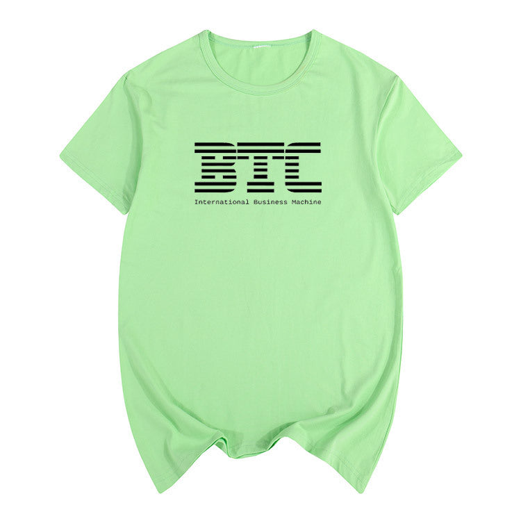 BTC Bitcoin Unisex Short Sleeve T-Shirt