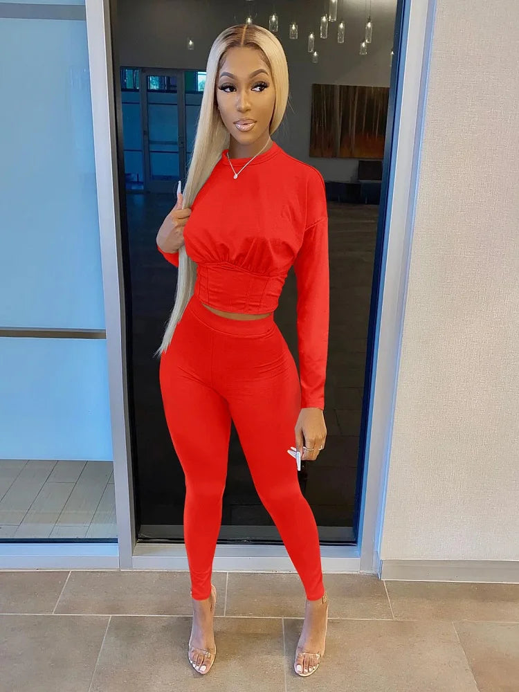 2023 Autumn Women's Casual Two-Piece Sports Set