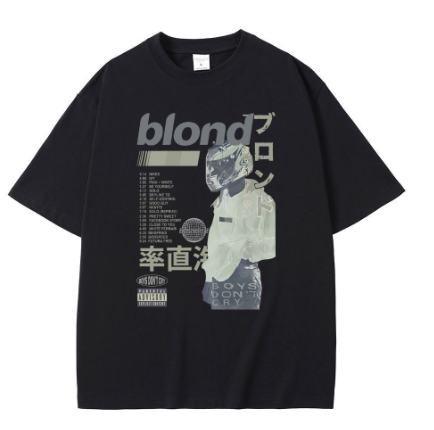 Frank Double-Sided Print Streetwear T-Shirt for Men & Women