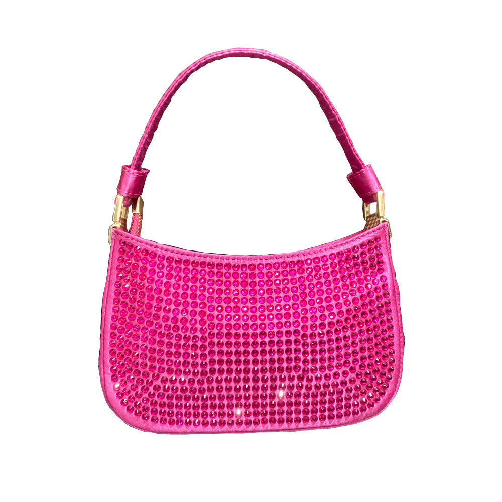 Evarisluxe Rhinestone Crystal Evening Clutch