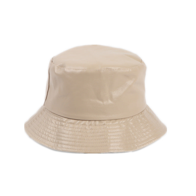 Fashionable Versatile Leather Hat for Men and Women