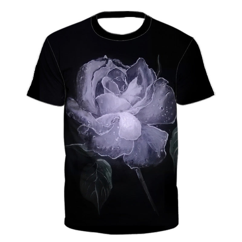 2023 Fashion 3D Printed Short Sleeve T-Shirt for Men