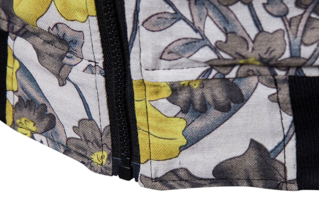 Men's Floral Jacket and Outerwear