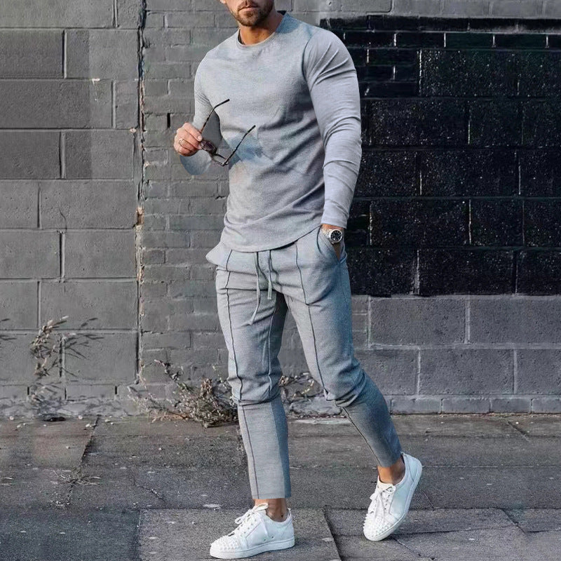 Men's Casual Spring/Fall 2-Piece Outfit Set