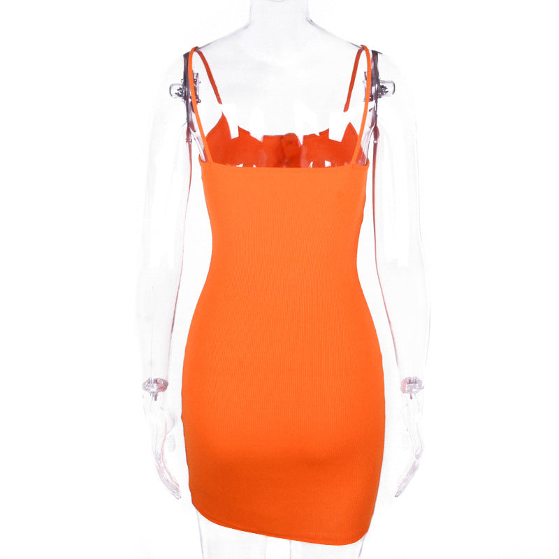 Trendy Summer 2020 Sexy Spaghetti Strap Dress for Women