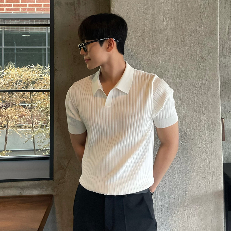 Men's Slim Fit Summer Polo Shirt