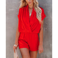 2022 Spring/Summer V-Neck Casual Jumpsuit for Women