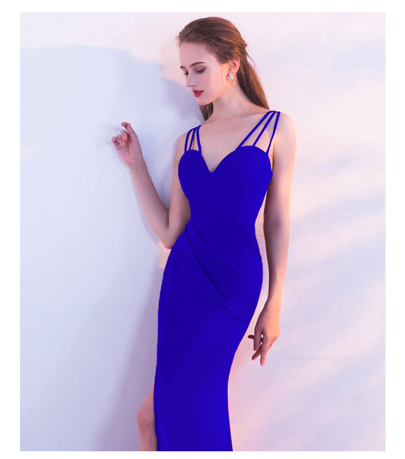 2019 Summer Long Mermaid Evening Dress for Women