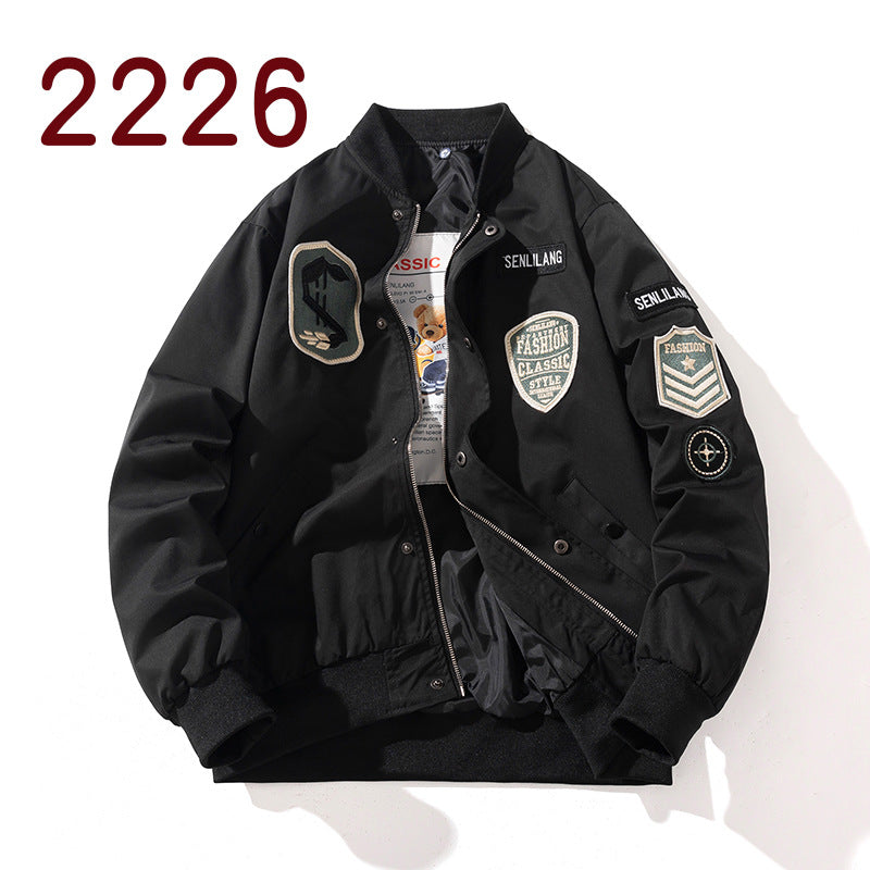 Vintage American Baseball Jacket for Men and Women