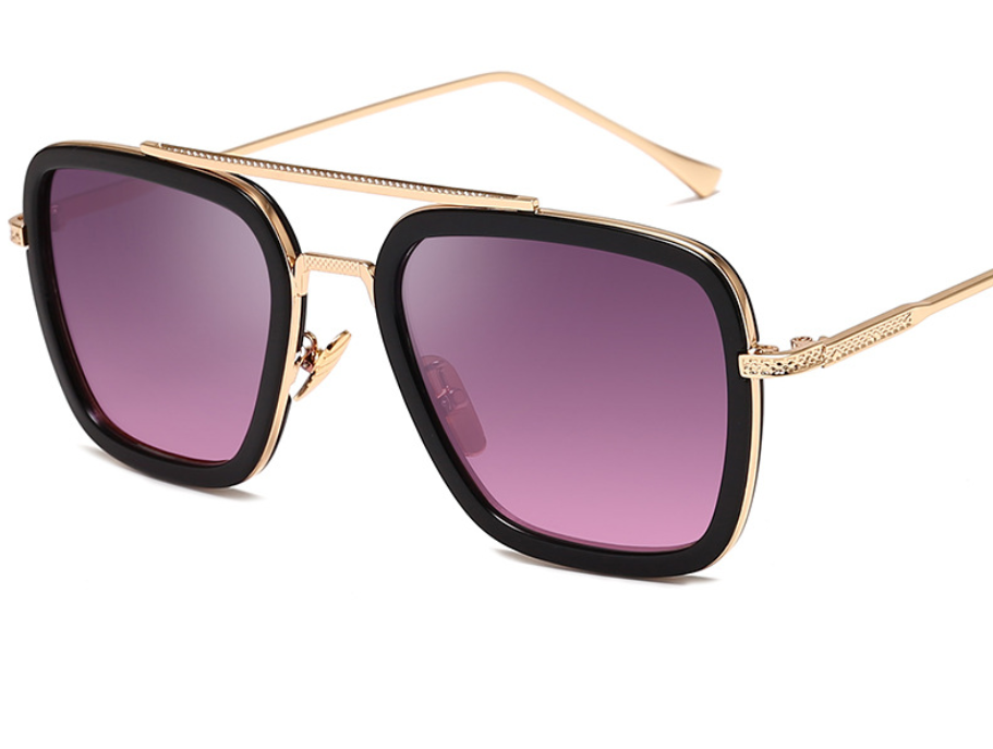 Fashion Metal Frame Sunglasses for Men and Women