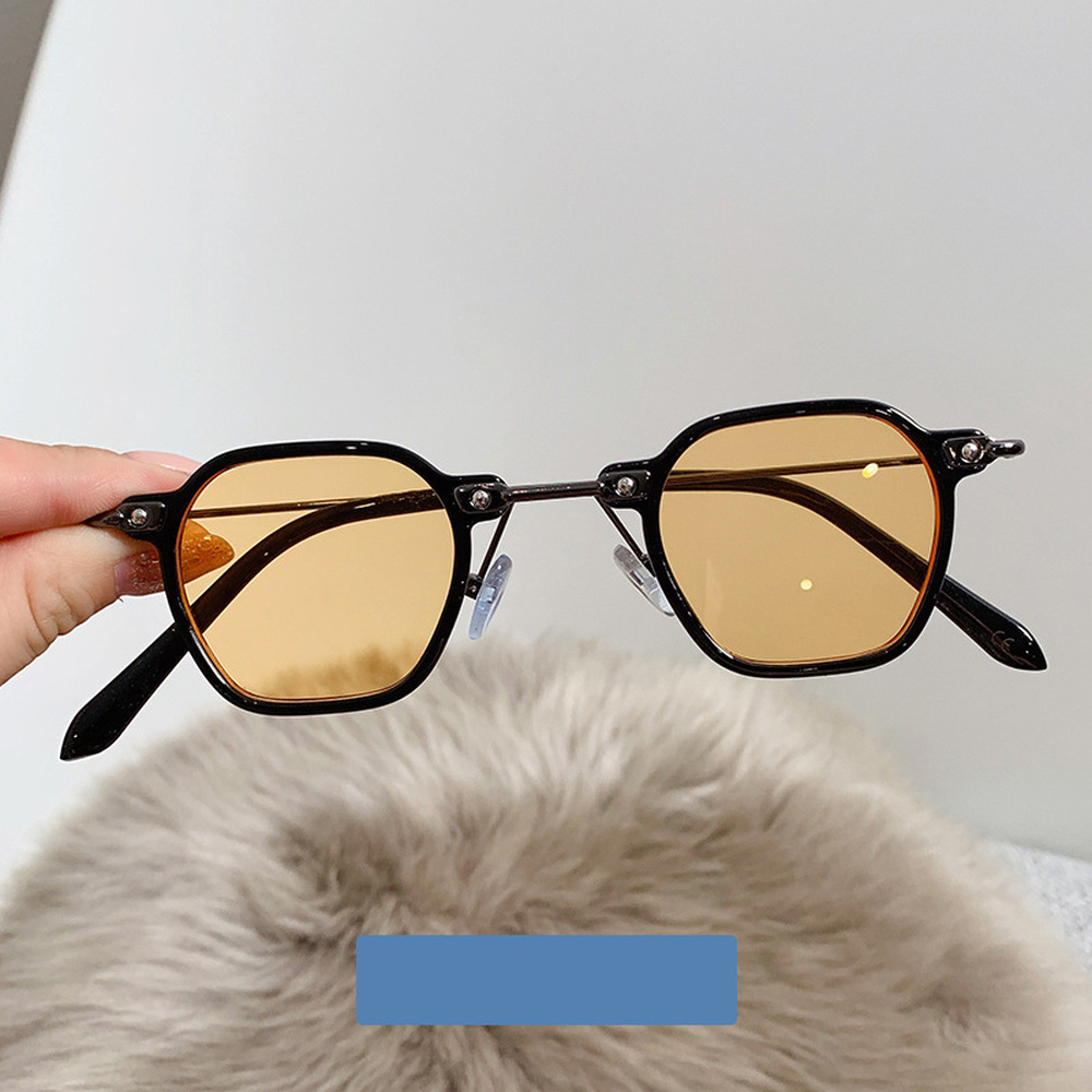 Retro Cat Eye Metal Sunglasses for Women