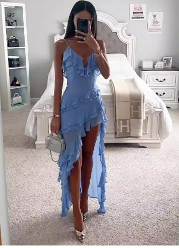 Evarisluxe Solid Sculpt Midi Dress