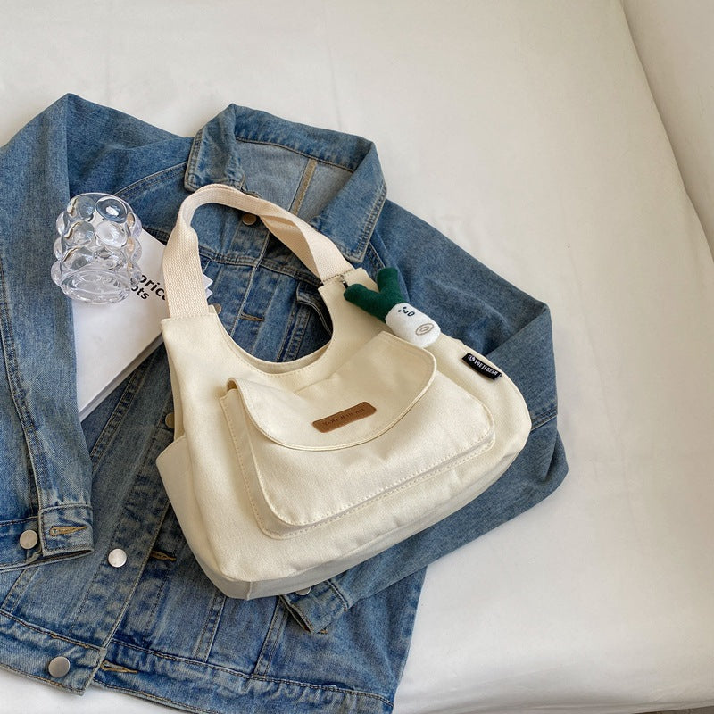 Large Capacity Summer Fashion Canvas Shoulder Bag