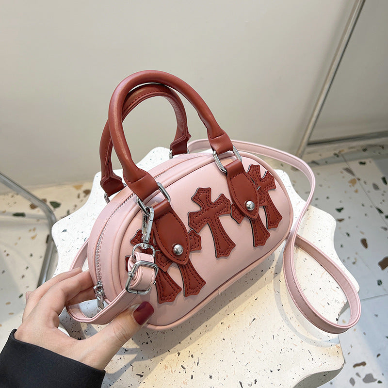 Women's Versatile Shell Messenger Bag for Summer Fashion