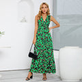 Leopard Print Long Dress