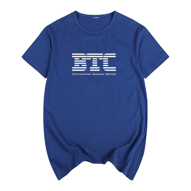 BTC Bitcoin Unisex Short Sleeve T-Shirt