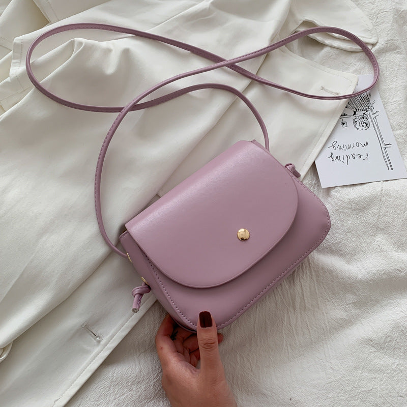 Spring Summer Women's Fashionable Crossbody Saddle Bag