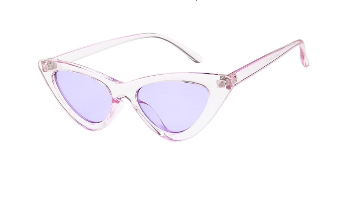 Retro Triangle Cat Eye Sunglasses for Women
