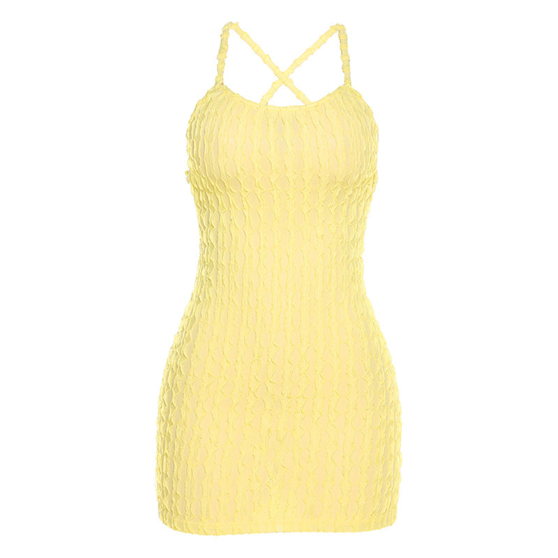 2024 Spring Women's Casual Solid Color Dress