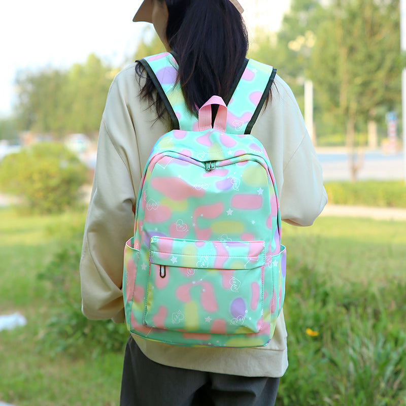 Large-capacity Three-piece Backpack Set for Students