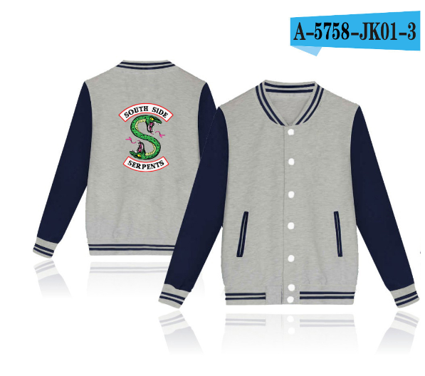 Riverdale Style Baseball Jacket for Men and Women