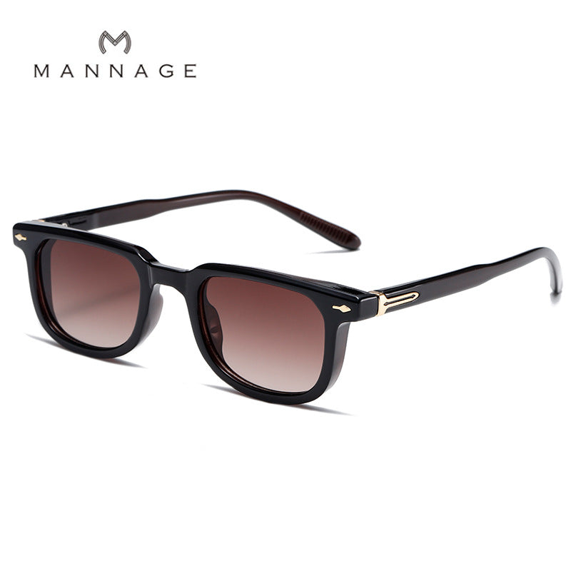 Black Sunglasses Wholesale Fashionable Square Frame for Women
