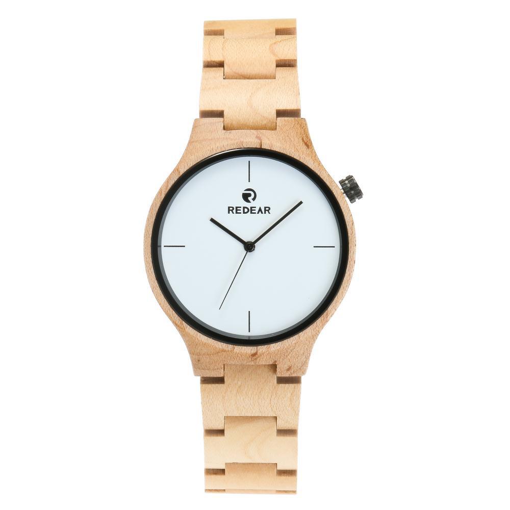 Creative Black Sandalwood Watch for Men