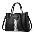 Luxury Snake Grain Leather Women's Tote & Crossbody Bag
