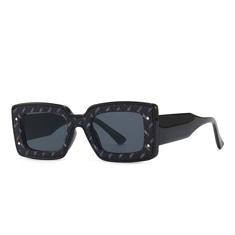 Narrow Small Sunglasses for Women - Fashionable Square Style