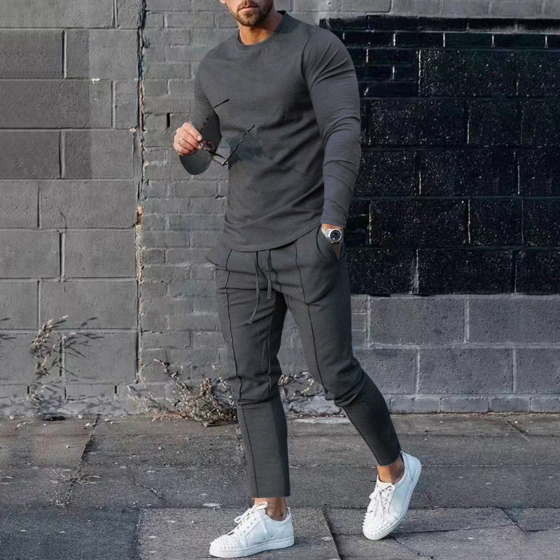 Men's Casual Spring/Fall 2-Piece Outfit Set
