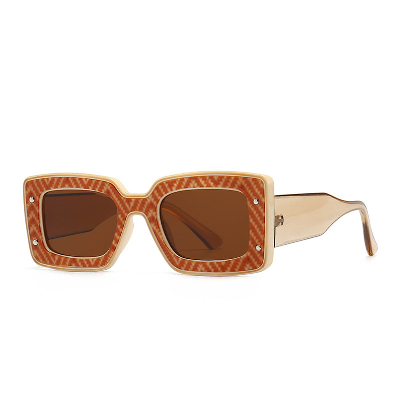 Narrow Small Sunglasses for Women - Fashionable Square Style