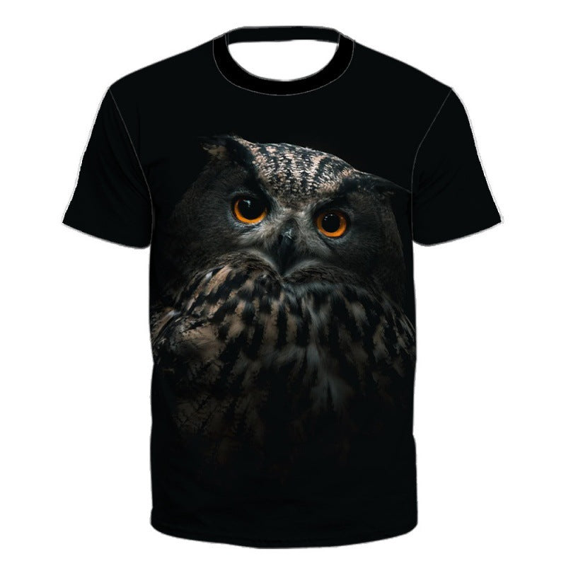 2023 Fashion 3D Printed Short Sleeve T-Shirt for Men