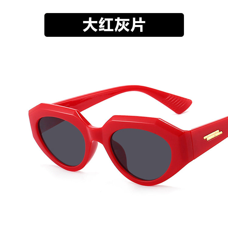 Vintage Irregular Cat Eye Sunglasses for Women 2021