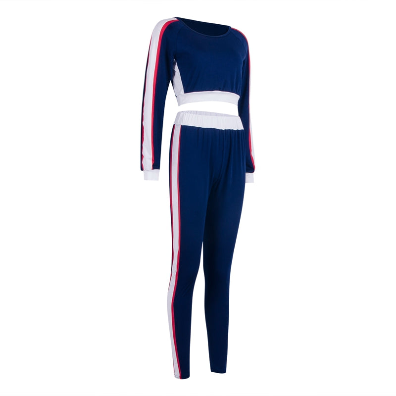 2-Piece Sports Set with Short Sleeve Top