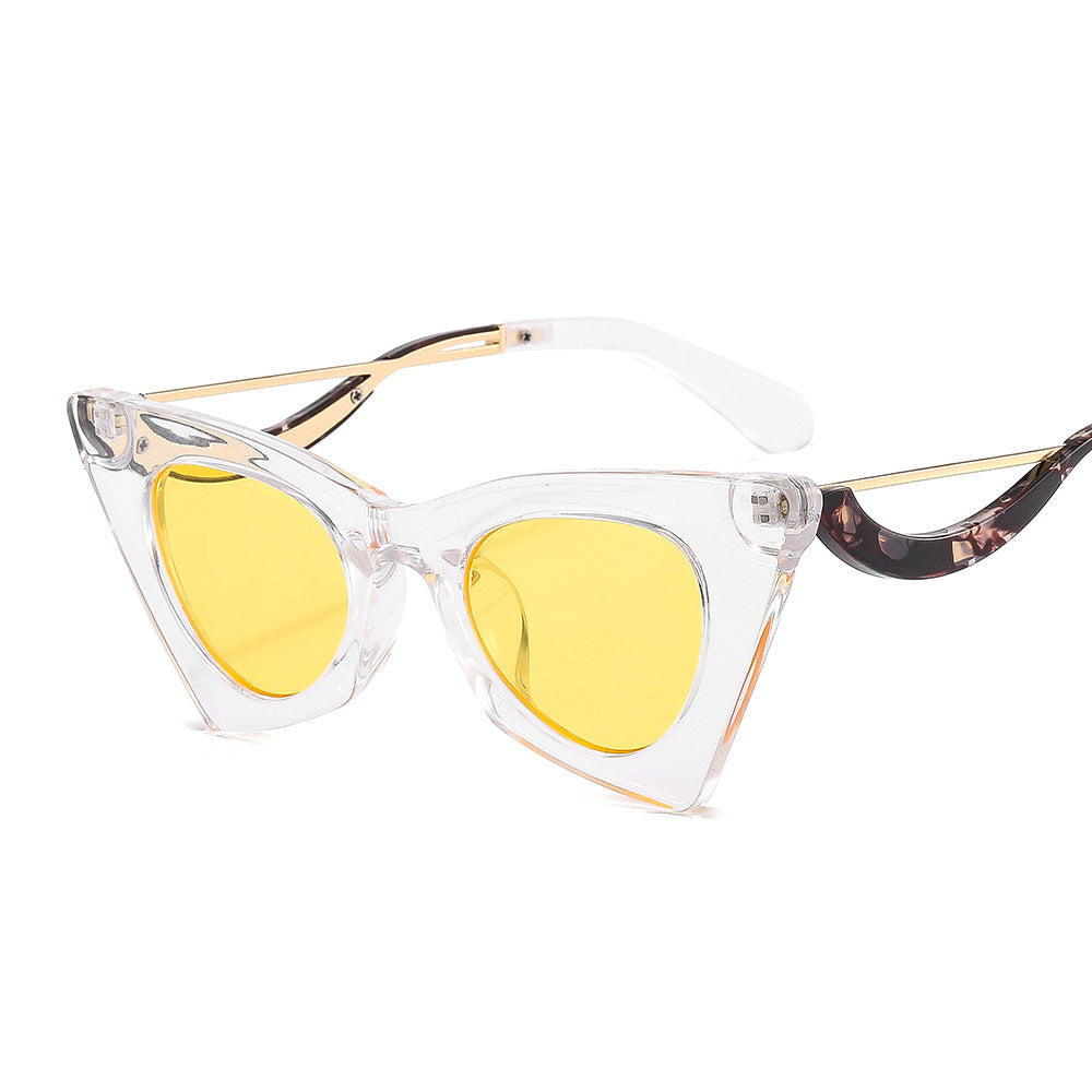 Cat Eye Shaped Selfie Sunglasses for Women 2815