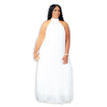 Elegant Plus Size 5XL Sleeveless Summer Maxi Dress