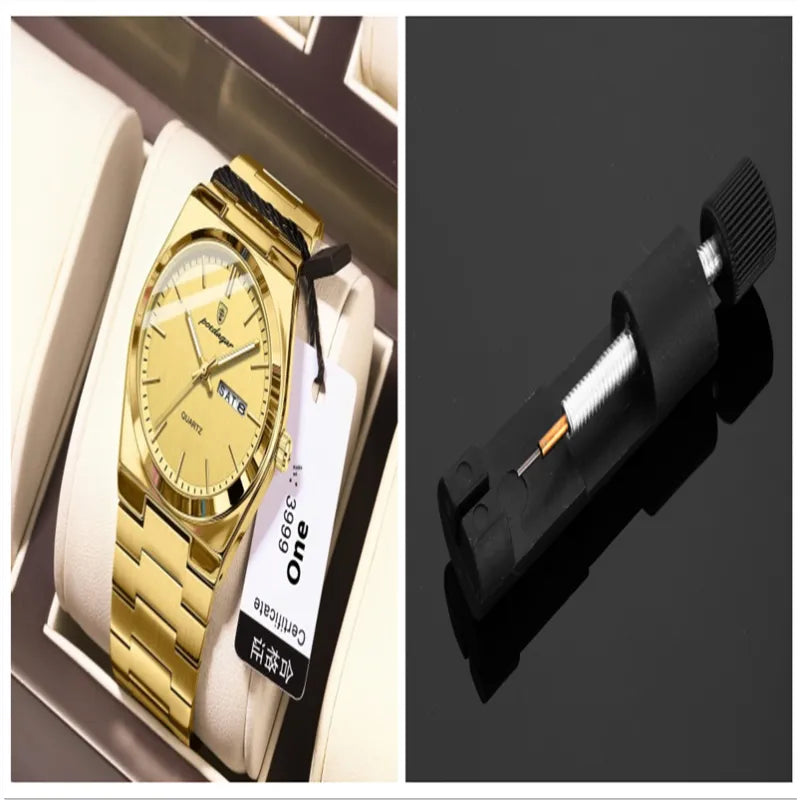 Ultra-thin Waterproof Men's Quartz Watch