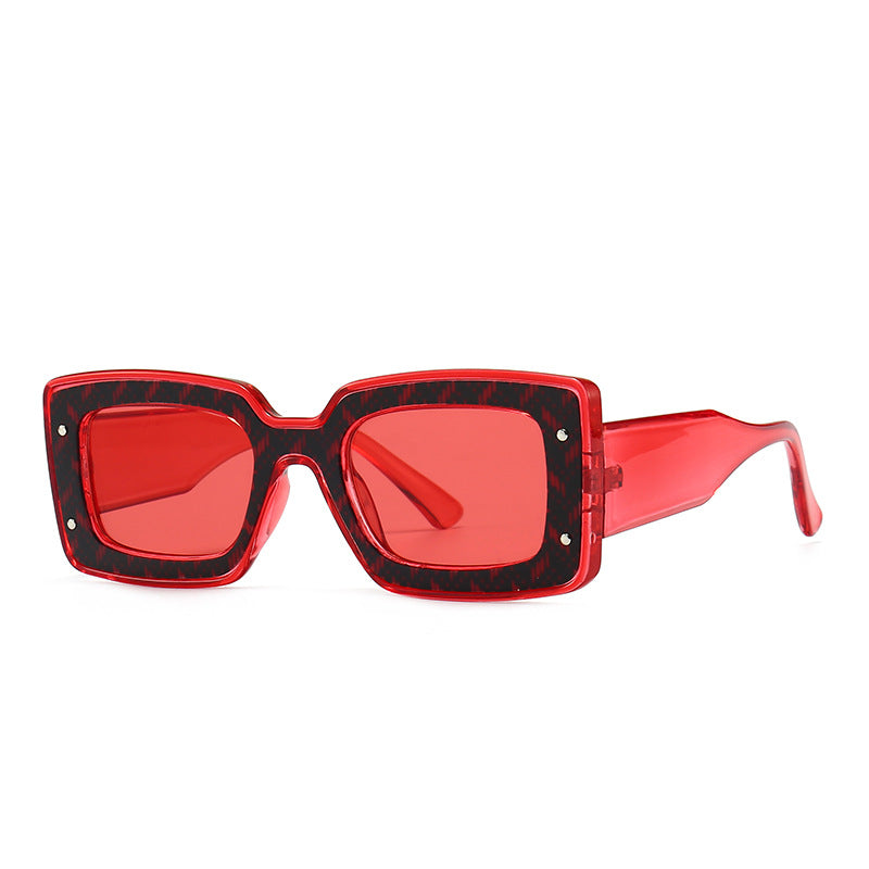 Narrow Small Sunglasses for Women - Fashionable Square Style